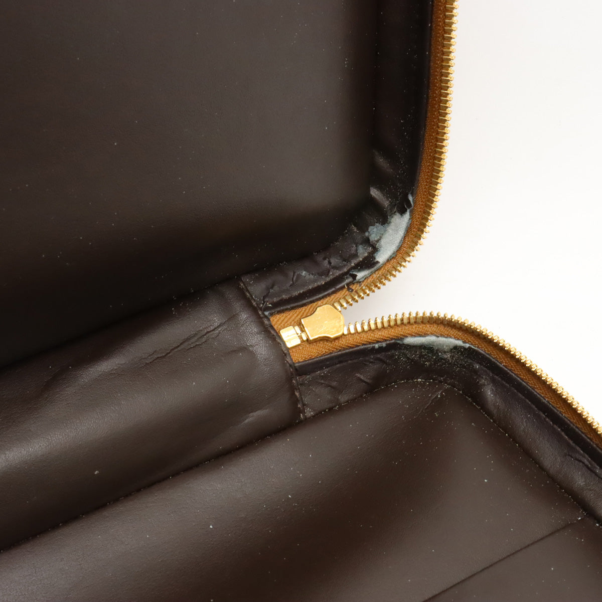LOUIS VUITTON Louis Vuitton Monogram Vernis Vandam Business Bag Paper Bag Briefcase Emmeline Bronze M91125