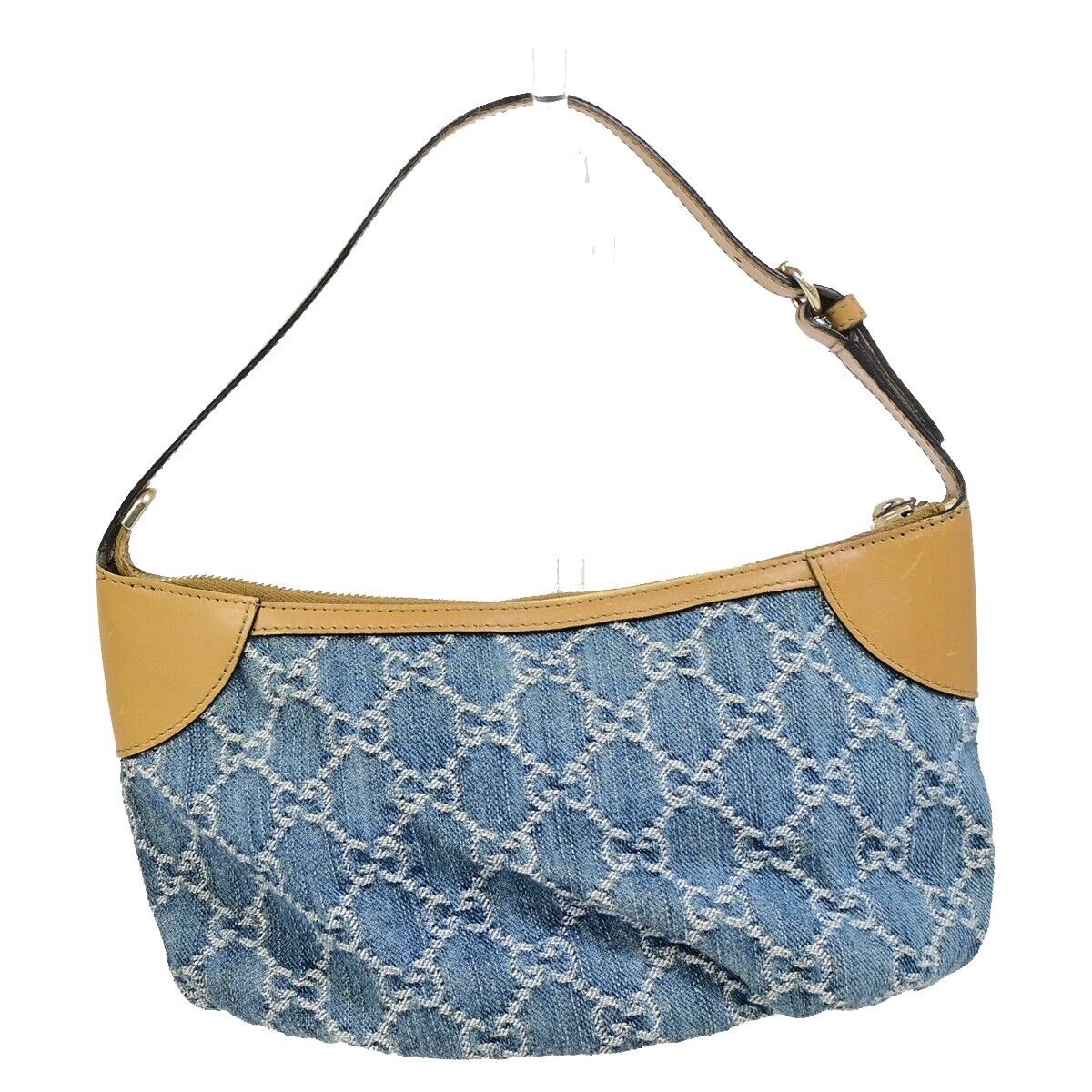 Luxury Gucci Trending 2025 Gg    - Jeans Shoulder Bag ()