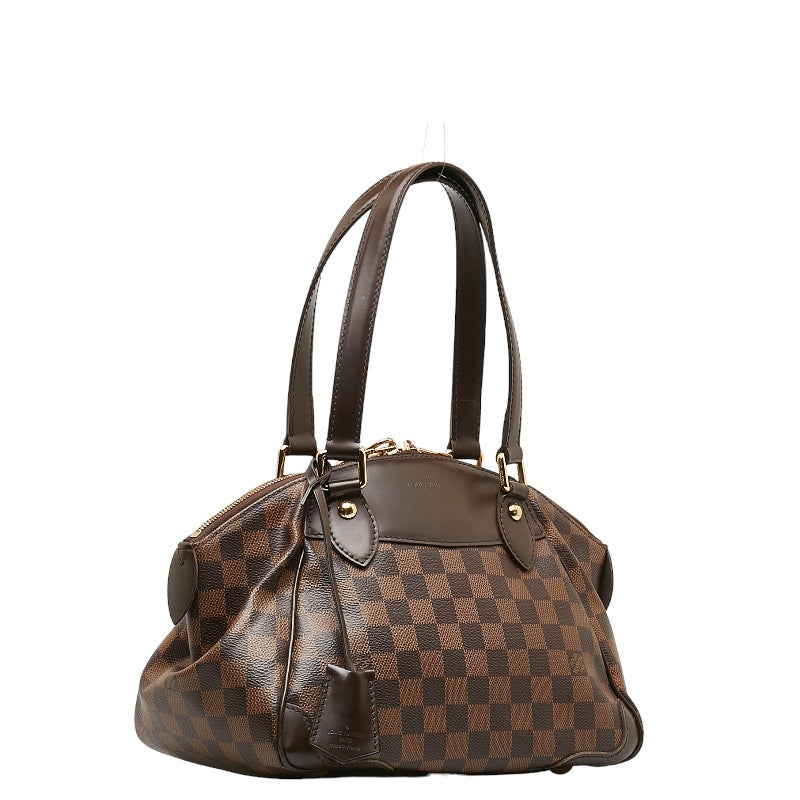 Louis Vuitton Verona PM Handbag N41117 Eve Brown PVC Leather  Louis Vuitton