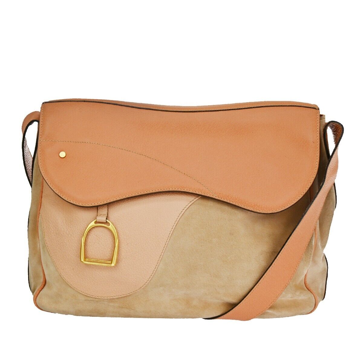 Gucci  Suede Shoulder Bag