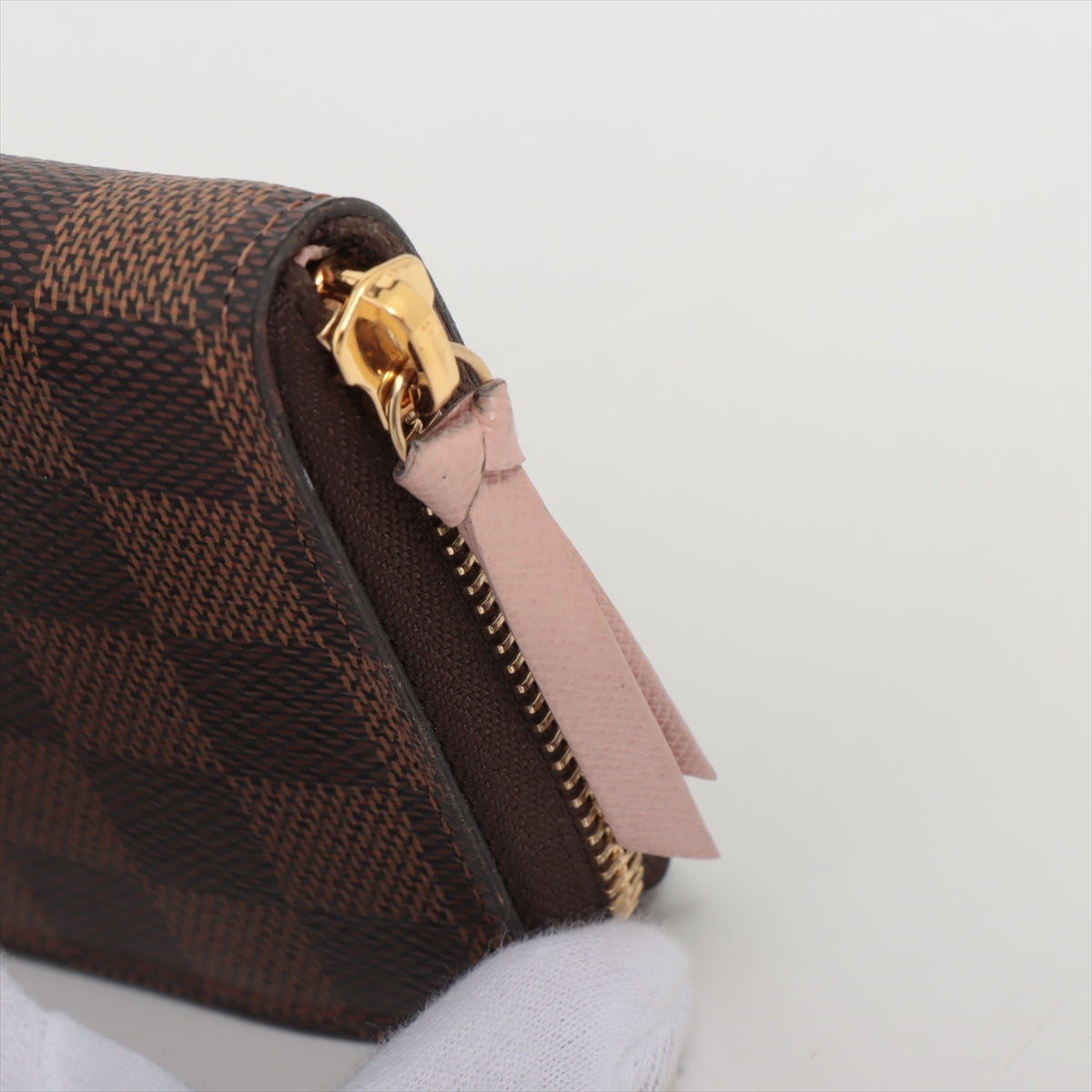 Louis Vuitton Damier Portfolio Clemence N41626 Rose Valerie Round  Wallet
