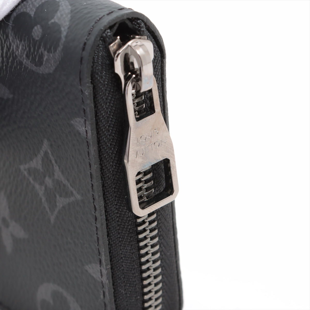 Louis Vuitton Monogram Zippy Wallet Vertical M62295 Black Wallet