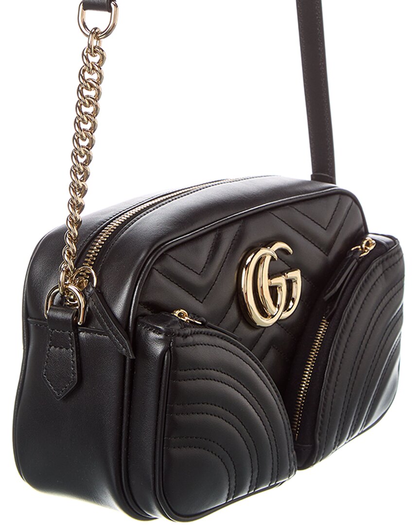 Luxury Gucci Trending 2025 GG Marmont Small Leather Crossbody