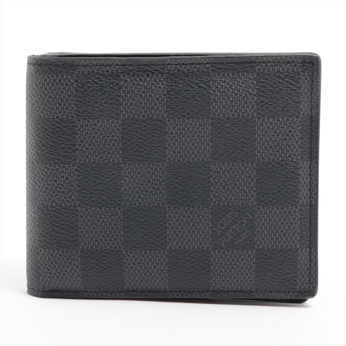 Louis Vuitton Damier Graphite Portefolio America NM N60053 Noneir Compact Wallet