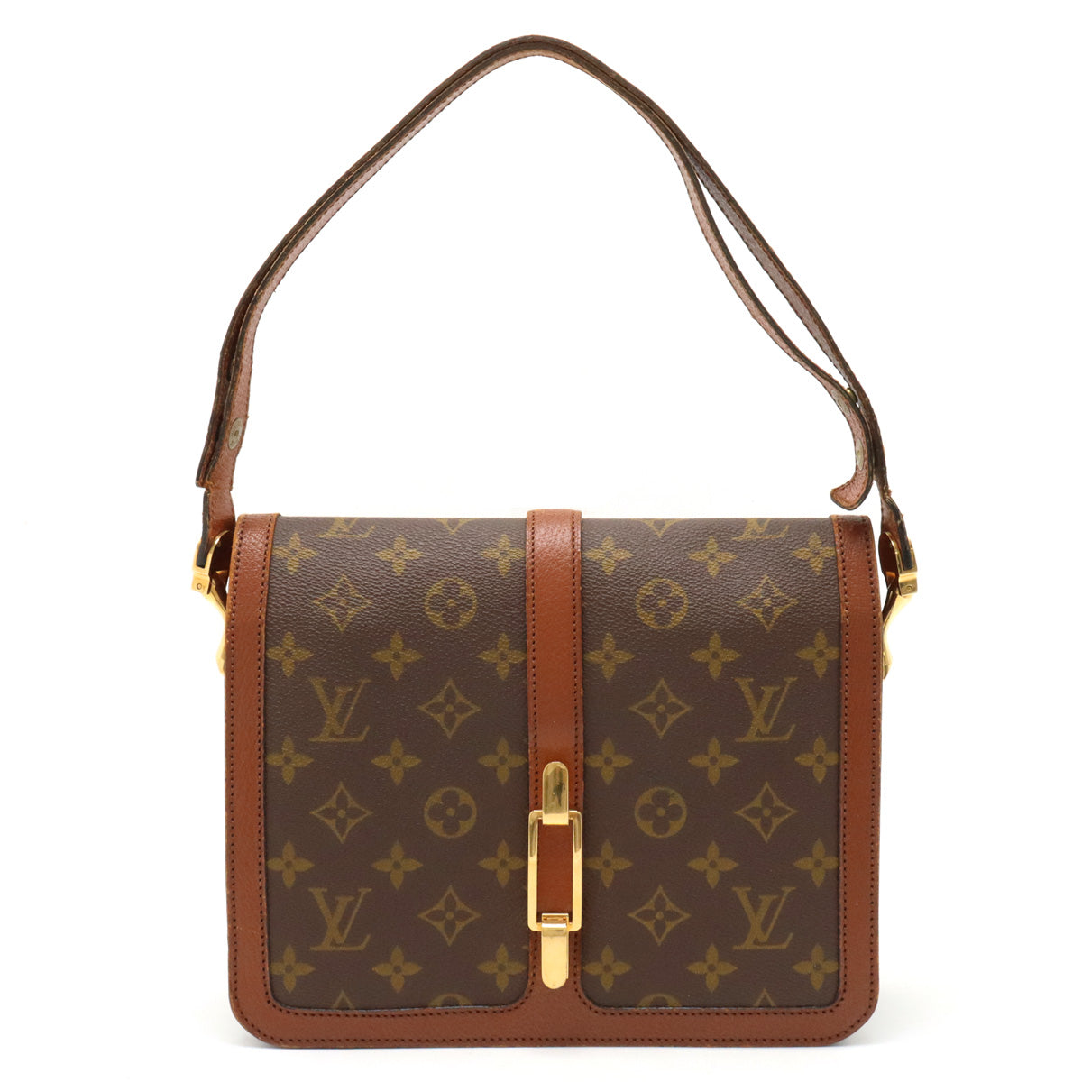 Louis Vuitton Monogram Ron Poan Shoulder Bag Semi-Shoulder 2WAY Handbag Vintage M51412