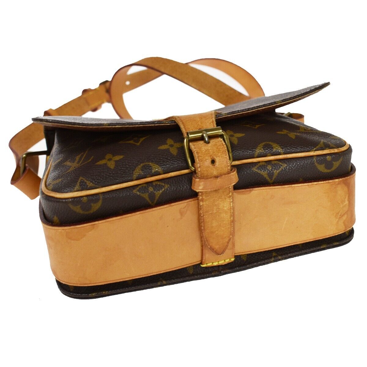 Louis Vuitton Cartouchiere  Canvas Shoulder Bag ()