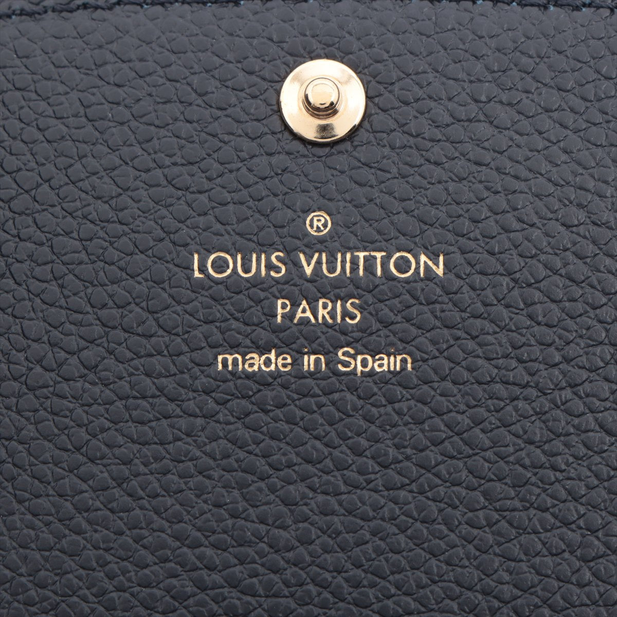 Louis Vuitton Monogram Emplant Portfolio Emily M69417 Marine Rouge Long  Reaction Wallet