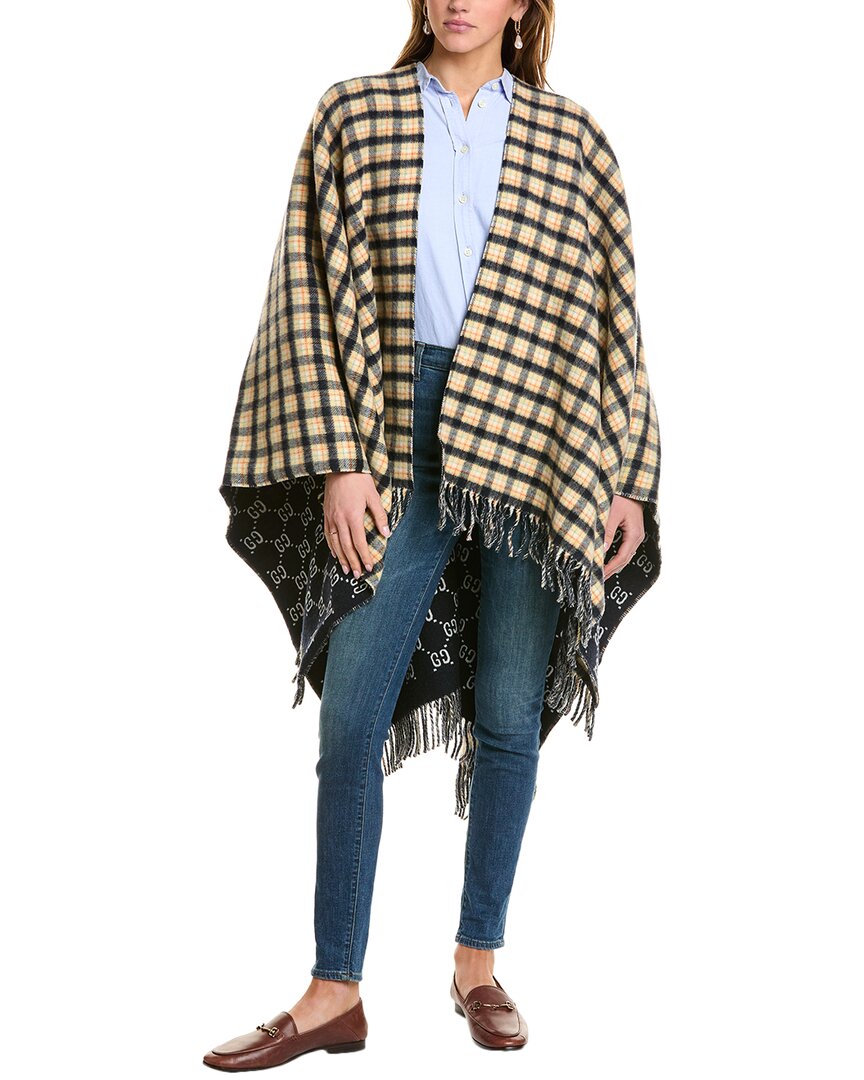 Gucci GG Wool Shawl