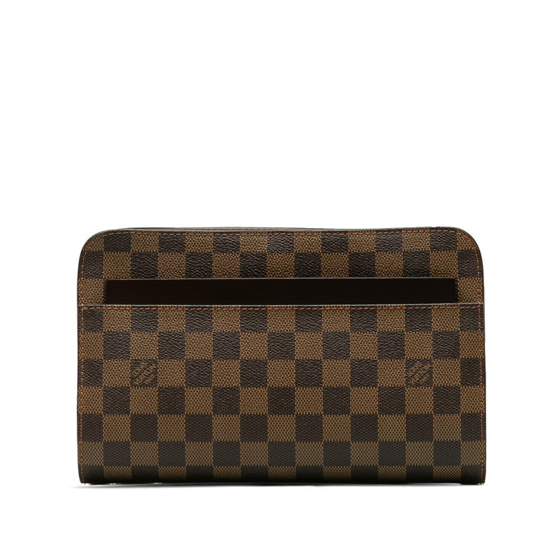 Louis Vuitton Sun-Louis Second Bag N51993 Eve Brown PVC Leather  Louis Vuitton
