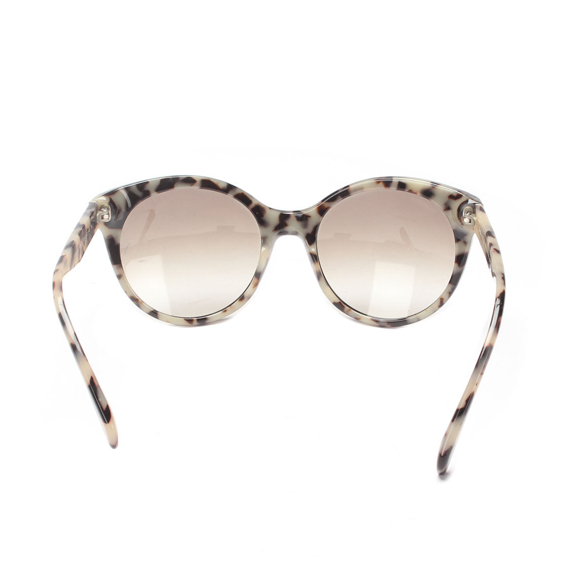 Luxury PradaOversized Leopard Print Sunglasses