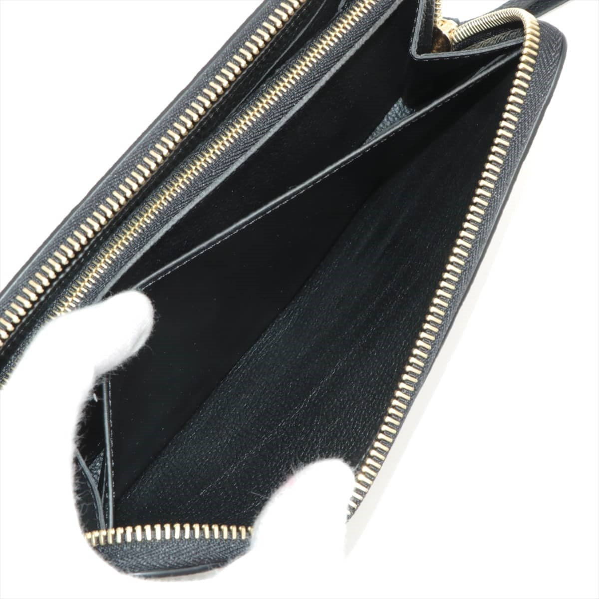 Louis Vuitton Amplant Portfolio Clemens M60171 Noir Round  Wallet