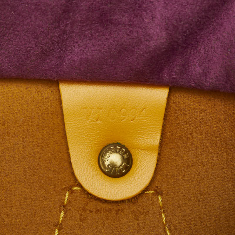 Louis Vuitton Epi Speedy 25 Handbag M43019 Tasili Yellow Leather  Louis Vuitton