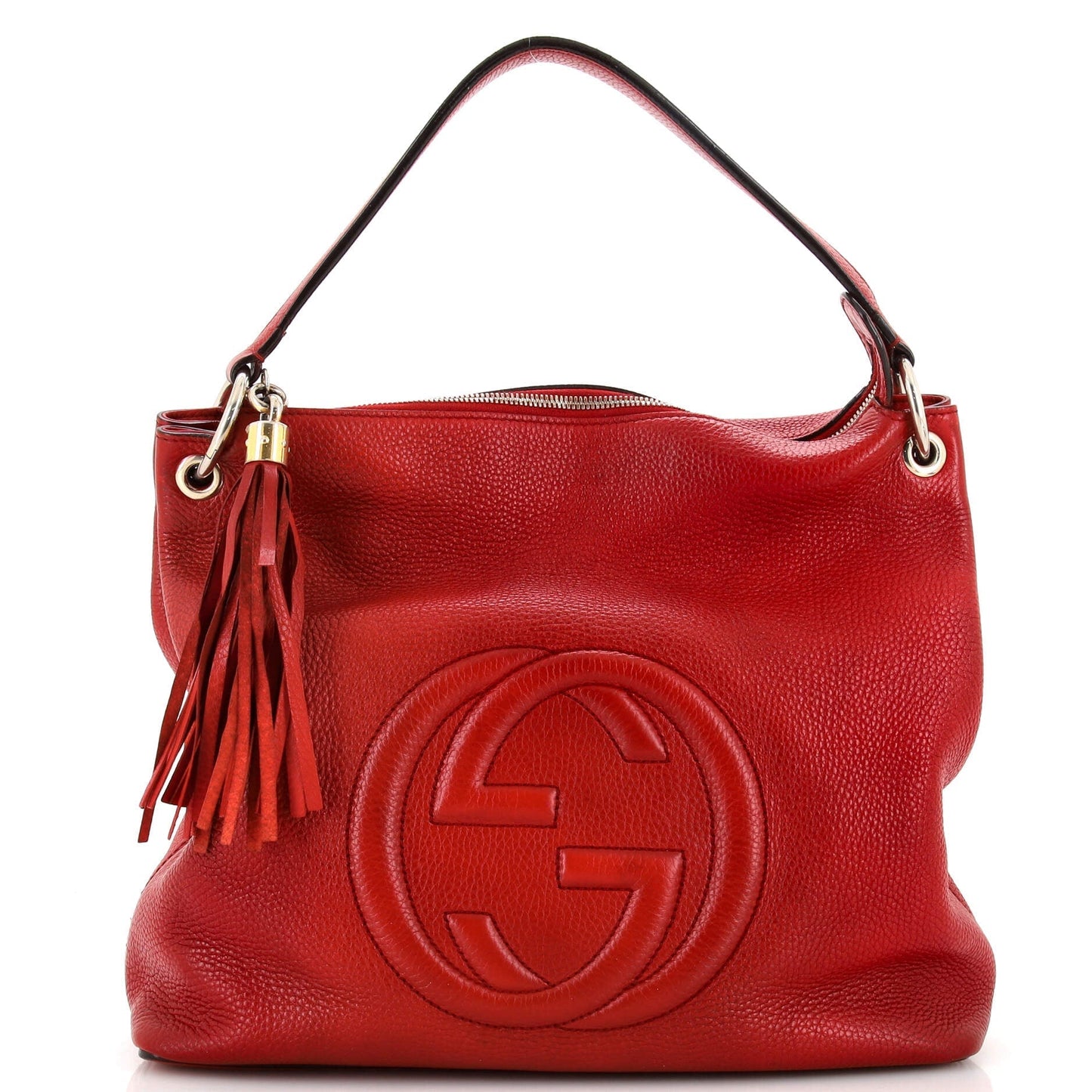 Luxury Gucci Trending 2025 Soho Convertible Hobo Leather Large