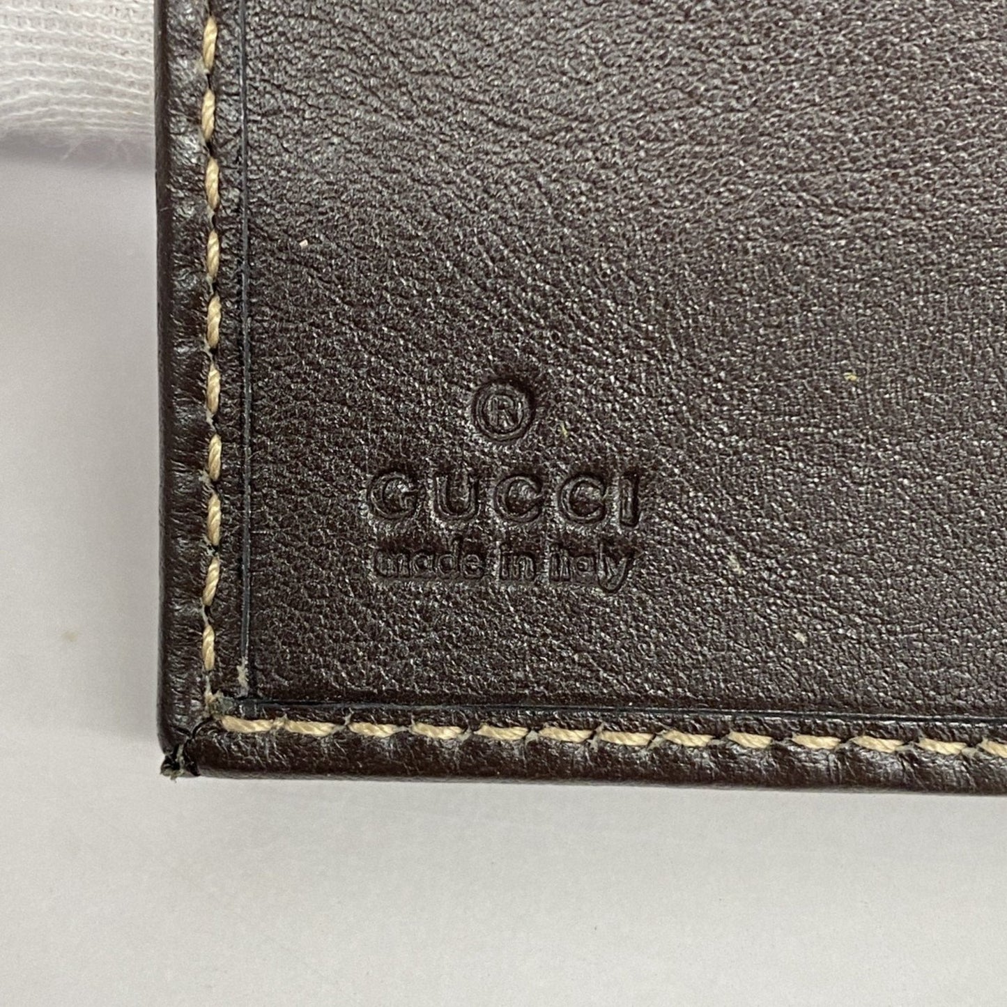Gucci   Canvas Business Card Case