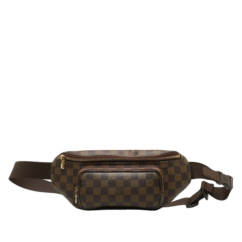 Louis Vuitton Damier Bum Bag Melville Body Bag Waist Bag N51172 Brown PVC Leather  Louis Vuitton