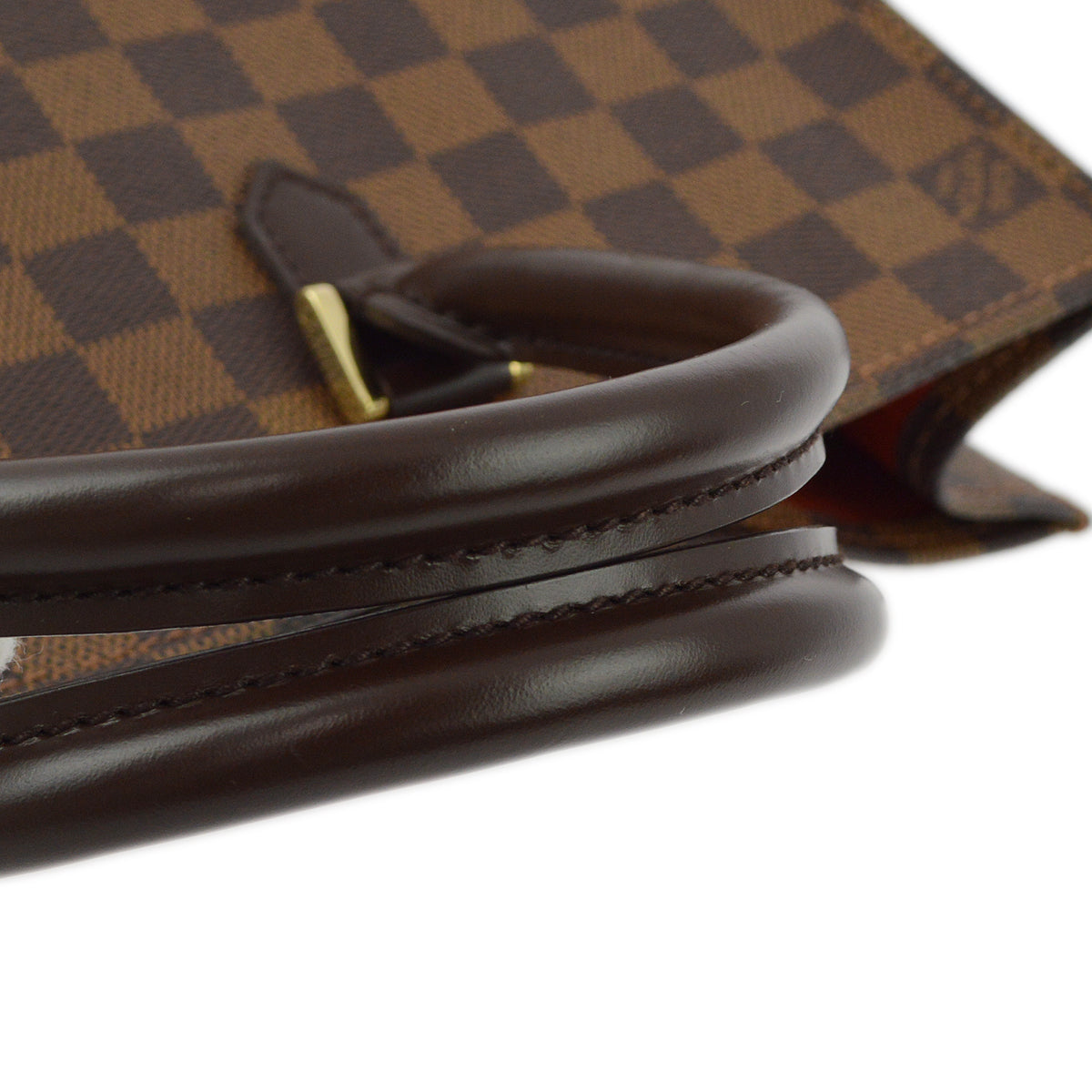 Louis Vuitton 2004 Damier Sac Plat Tote Handbag N51140