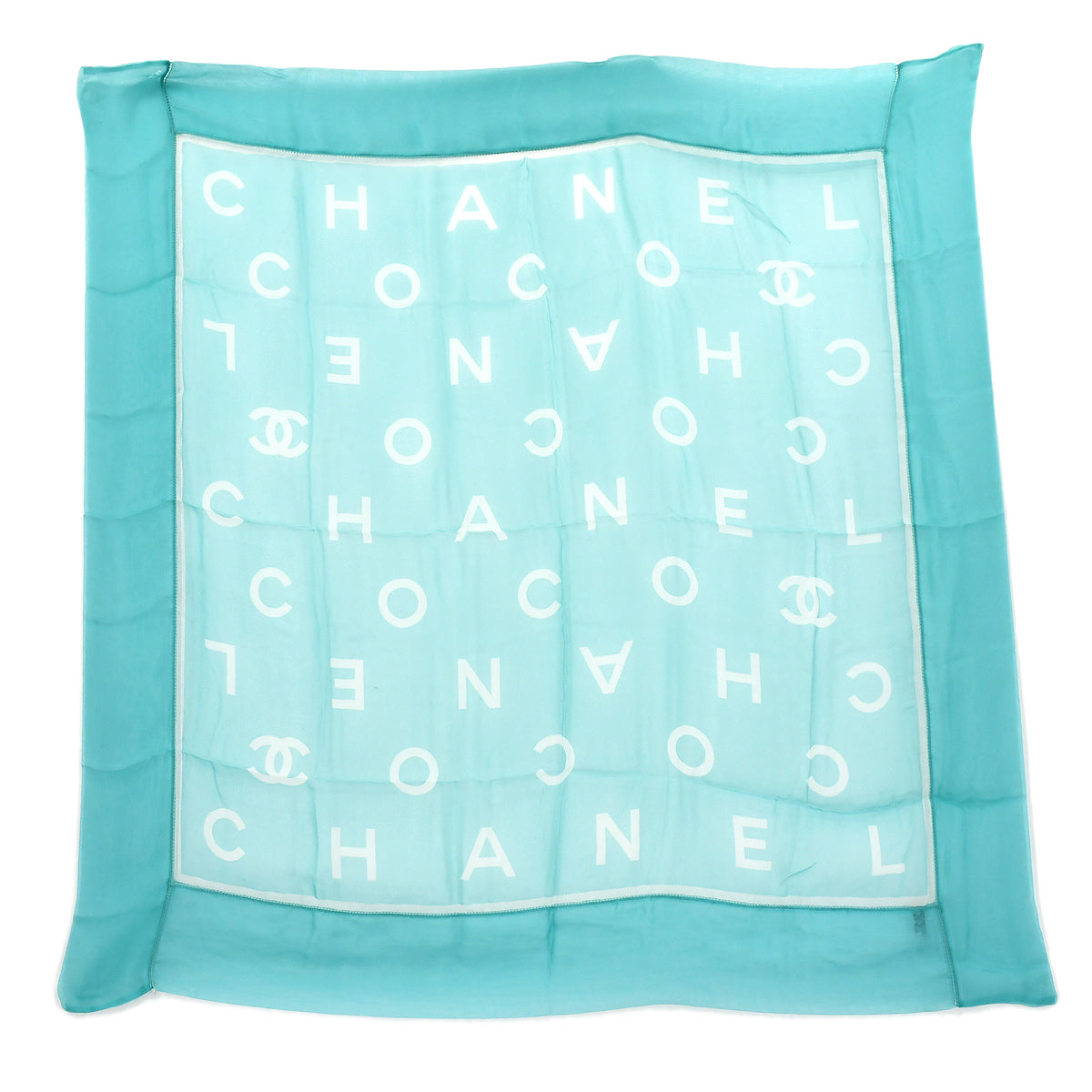 Luxury Chanel Spring 1997 Silk Scarf 100