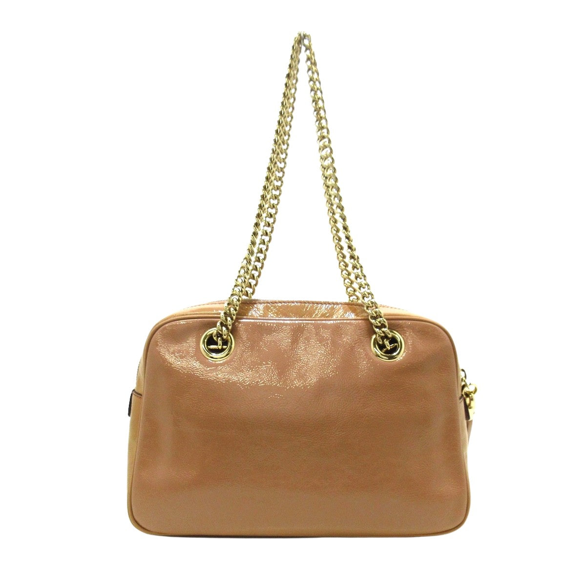 Luxury Gucci Trending 2025 Soho  Patent Leather Shoulder Bag ()