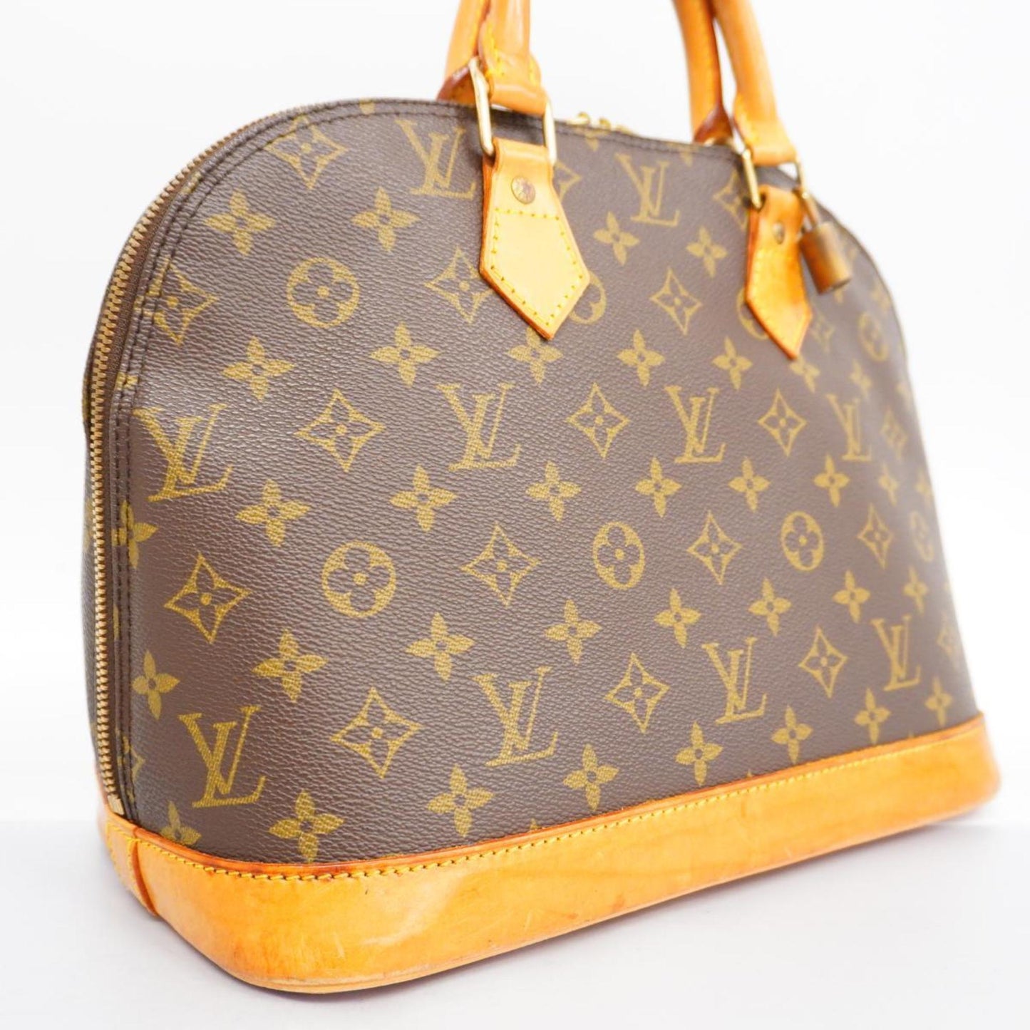 Louis Vuitton Alma  Canvas Handbag ()