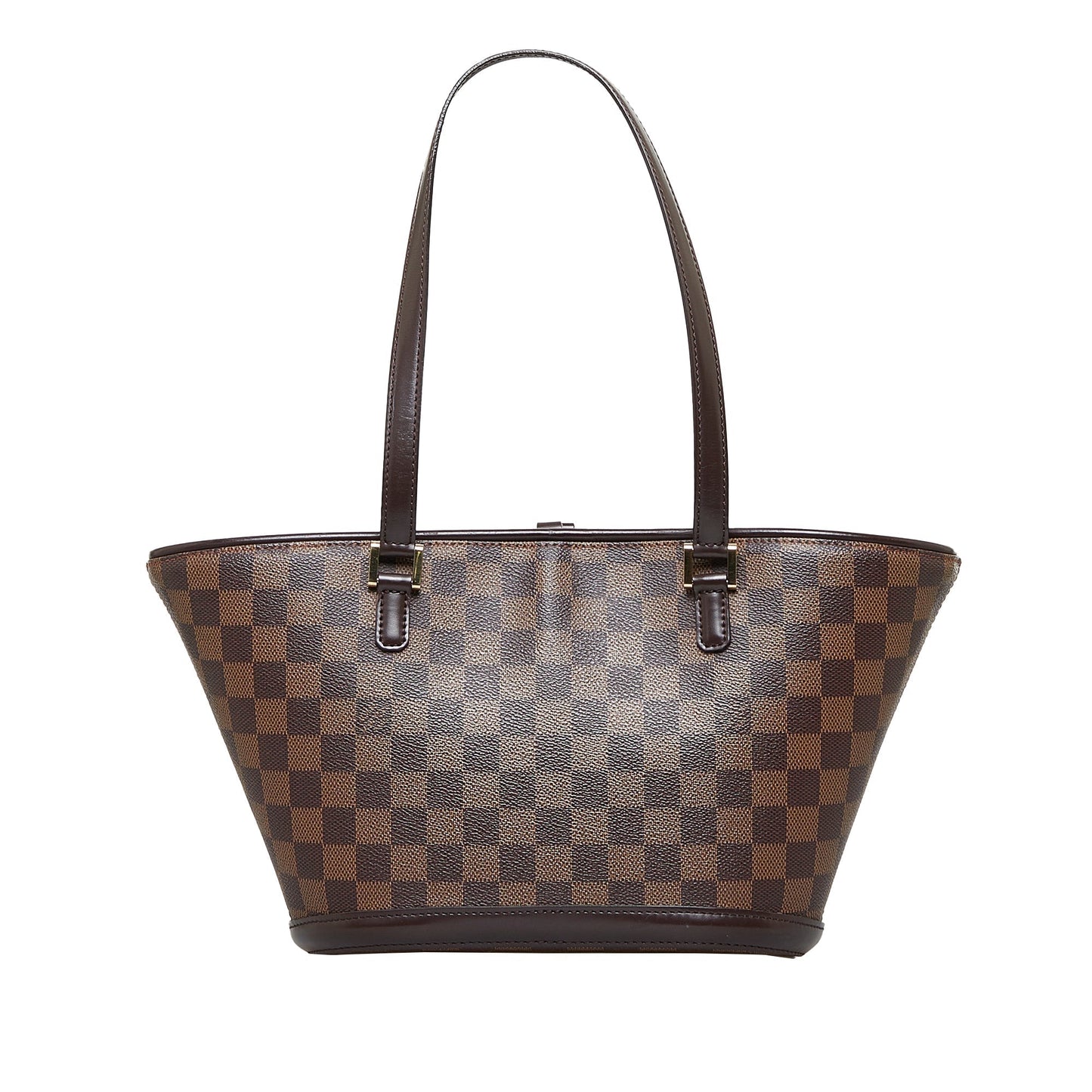 Louis Vuitton Damier Ebene Manosque PM Canvas Tote Bag ()