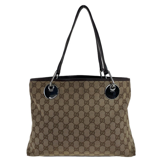 Luxury Gucci Trending 2025 GG Canvas/Leather Tote Bag