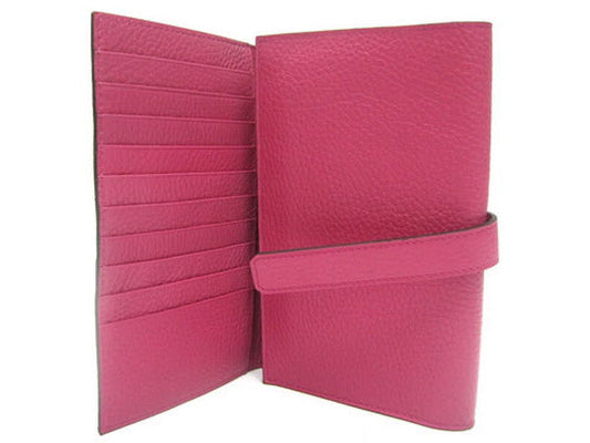Luxury Hermes Wallet H1125 Wallet Cow Leather Pink