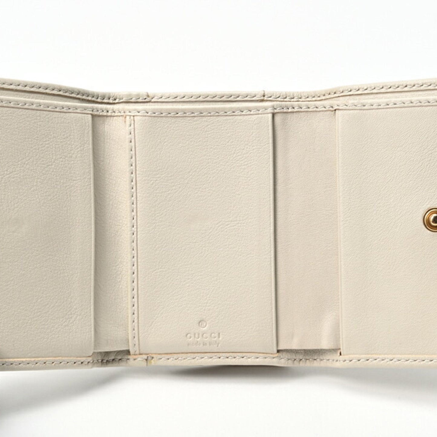 Luxury Gucci Trending 2025 Bamboo  Leather Wallet  ()