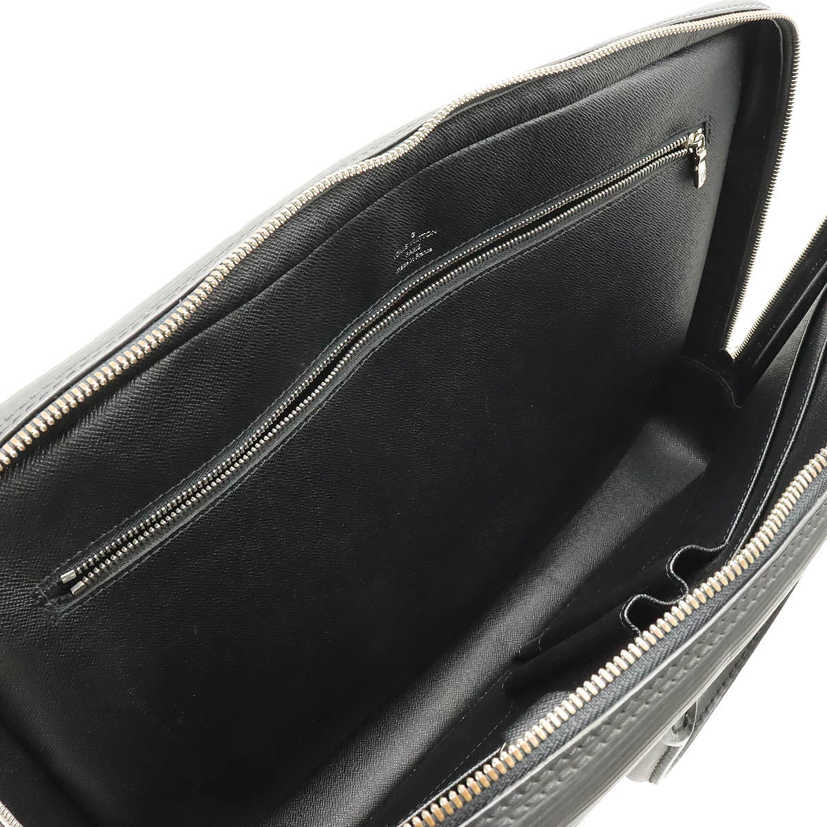 Louis Vuitton Louis Vuitton Epi PDV Port Documentary Voyager Paper Bag Business Bag Noneir Black M59162