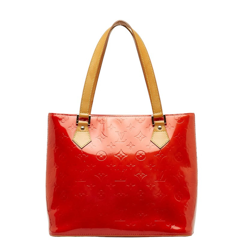 Louis Vuitton Vernis Houston Tote Bag M91092 Rouge Red PVC  Louis Vuitton