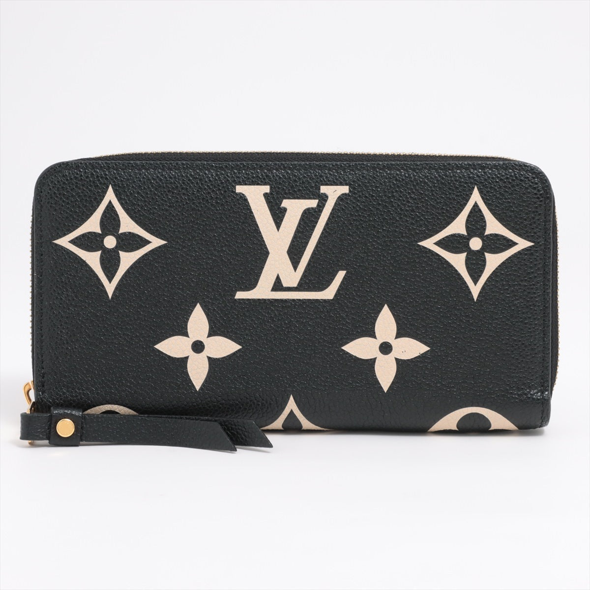 Louis Vuitton Double Color Monogram Amplant Zippyr Wallet M80481 Noneir Round Zipper Wallet