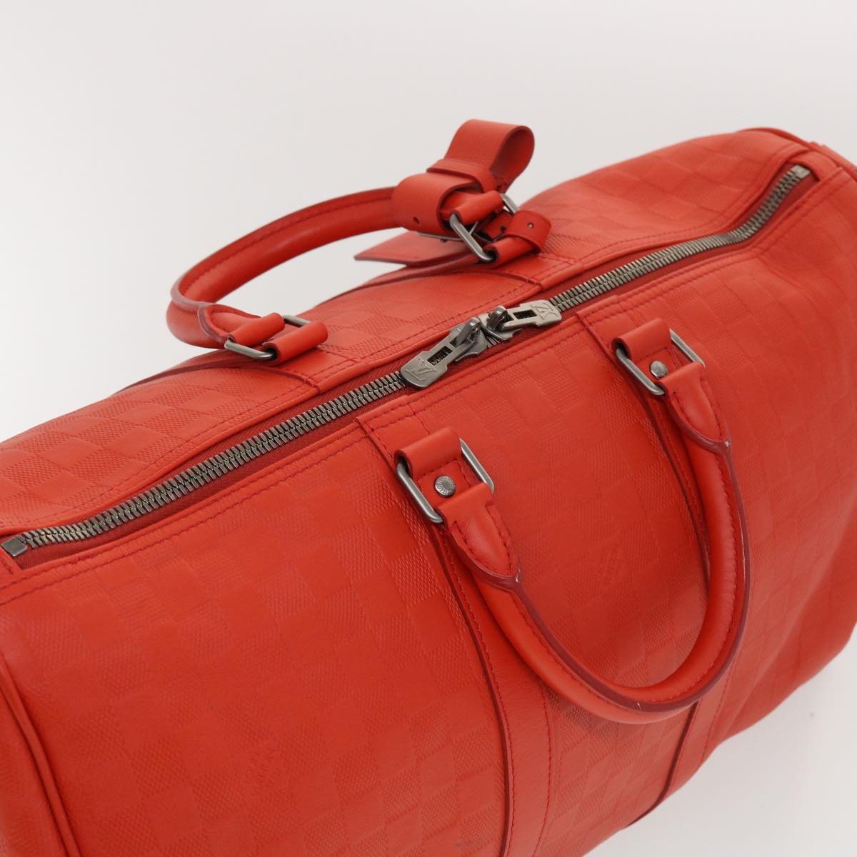 Louis Vuitton Keepall 45  Leather Travel Bag ()