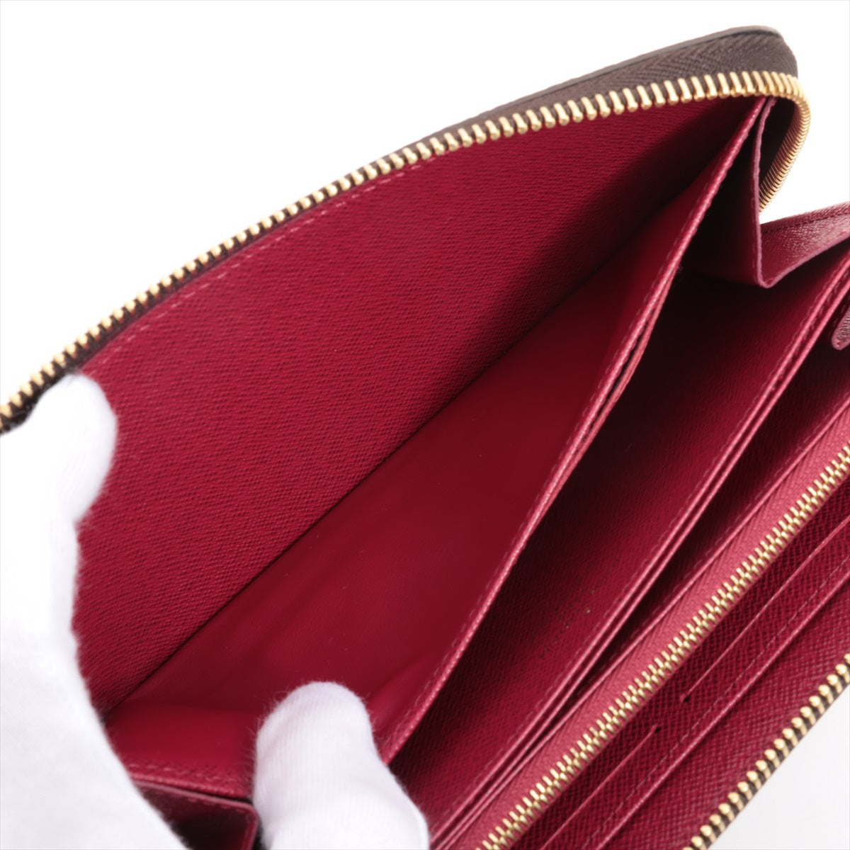 Louis Vuitton Monogram  Wallet M41895 Fushai Round Zip Wallet