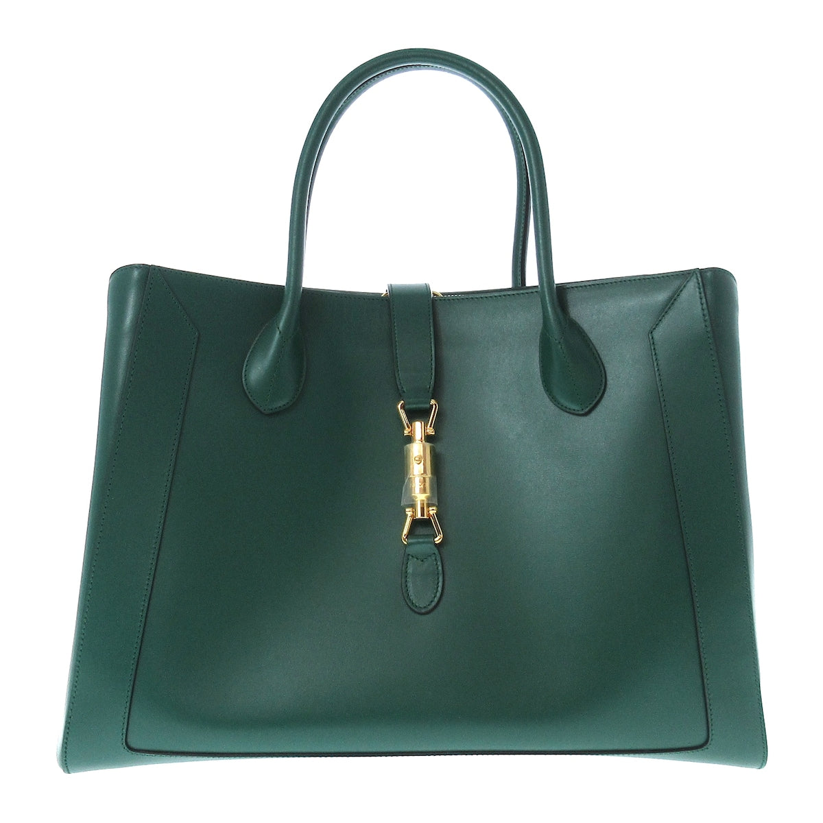 Luxury Gucci Trending 2025 Jackie  Leather Tote Bag ()