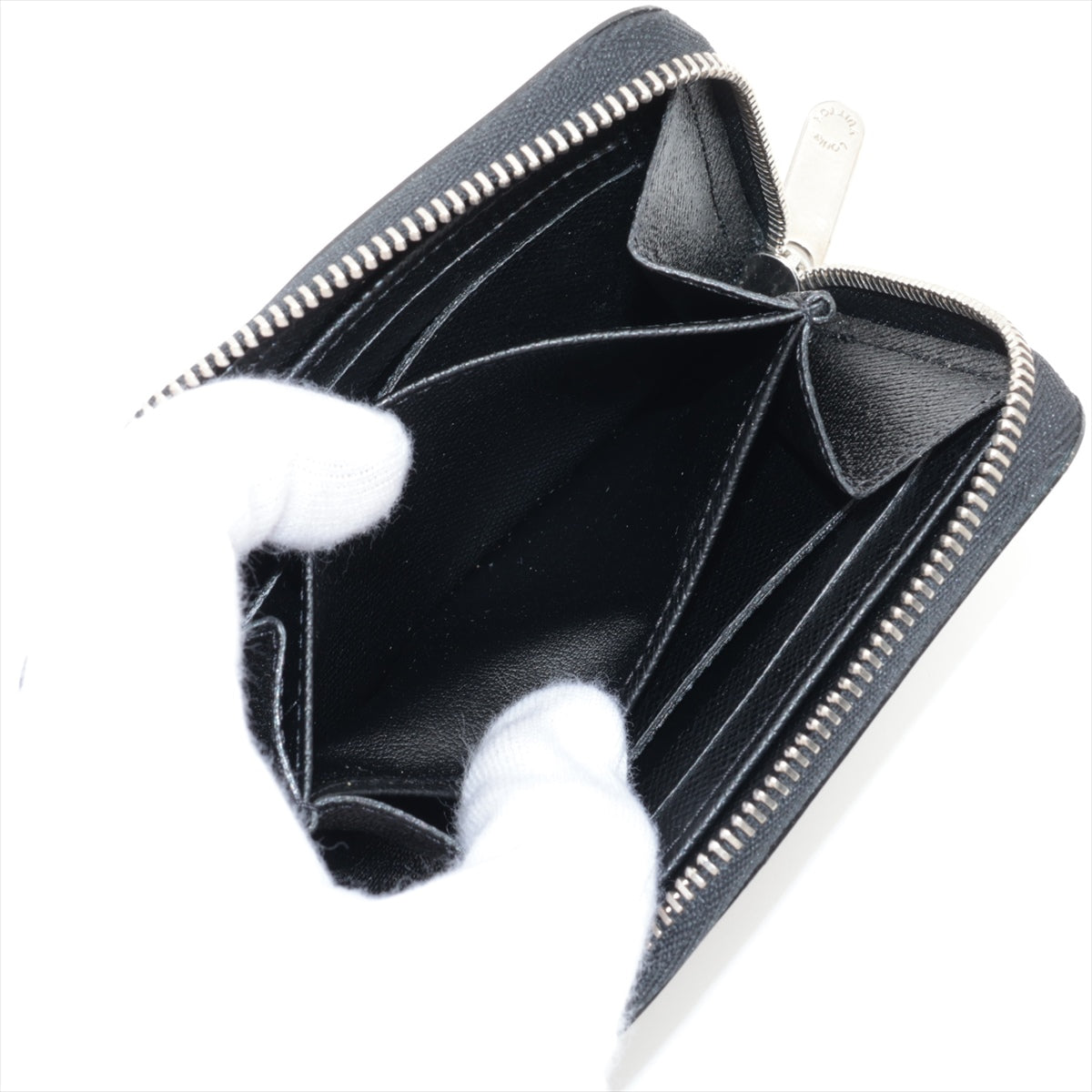 Louis Vuitton Epi Zippy Coin M60152 Noir Coin Case