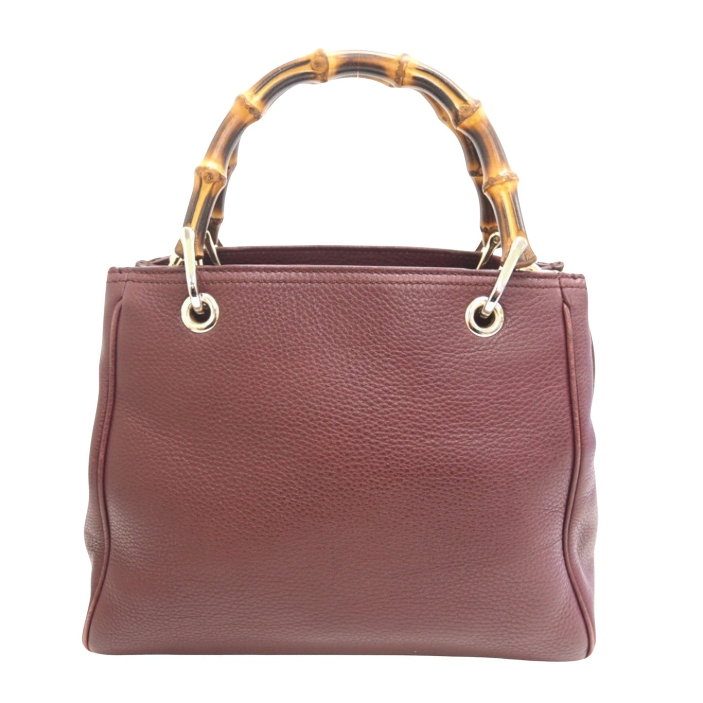 Gucci Bamboo Shopper  Leather Handbag ()