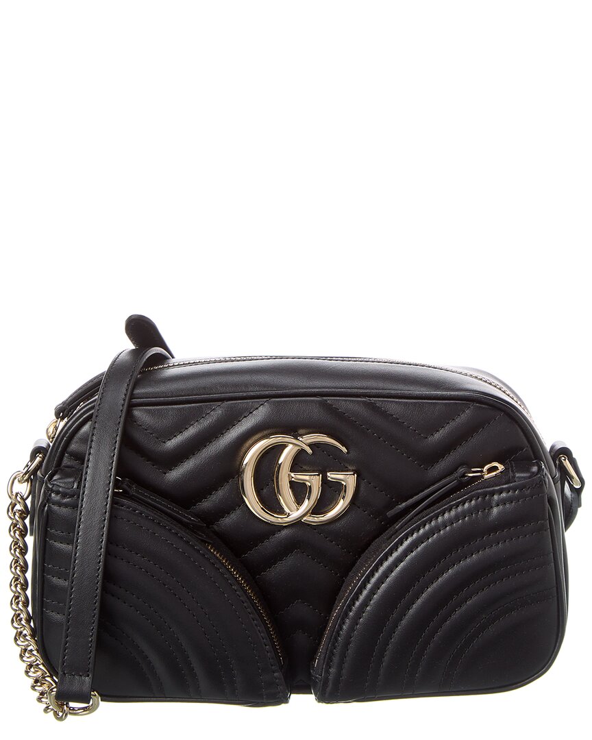 Luxury Gucci Trending 2025 GG Marmont Small Leather Crossbody