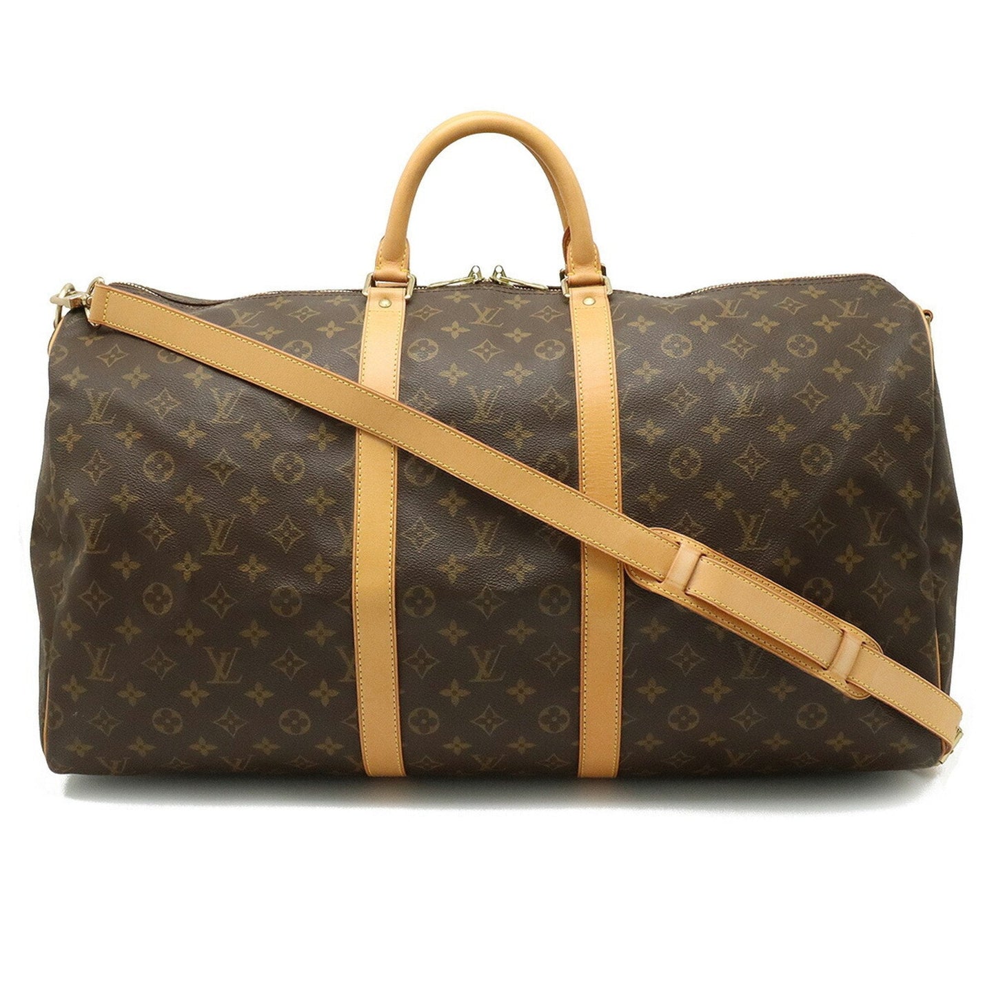 Louis Vuitton Keepall 55  Canvas Travel Bag ()