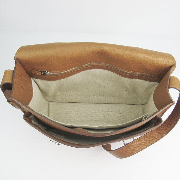 Luxury Hermes Steve H2812 Lambskin Coffee