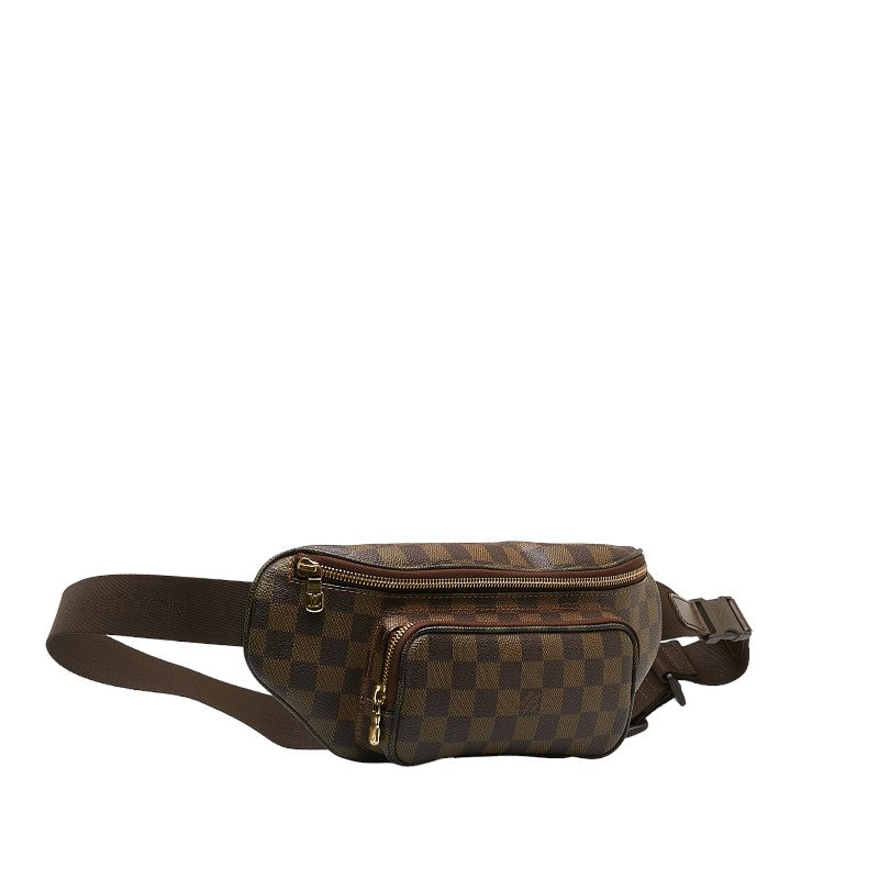 Louis Vuitton Damier Bum Bag Melville Body Bag Waist Bag N51172 Brown PVC Leather  Louis Vuitton