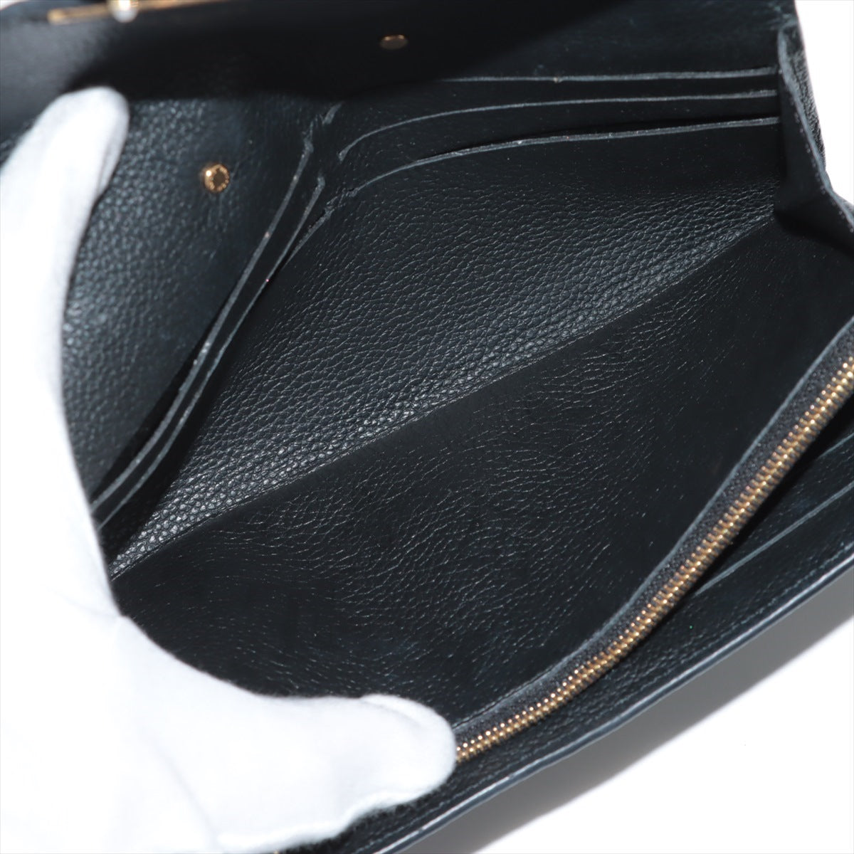 Louis Vuitton Monogram Amplant Portfolio M62458 Noneir Long Wallet