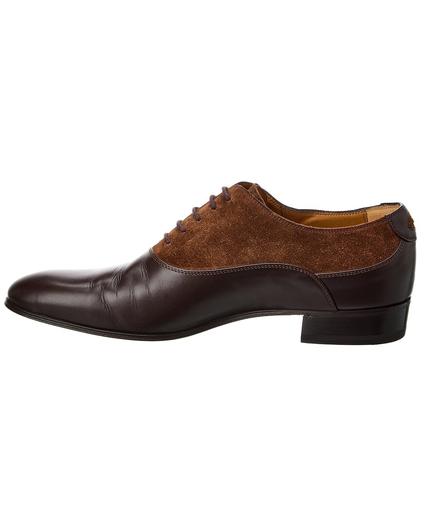 Luxury Gucci Trending 2025 Leather & Suede Loafer