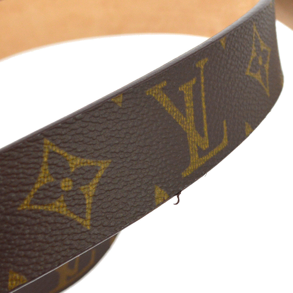 Louis Vuitton Monogram Ceinture Carre Belt M6800 Small Good
