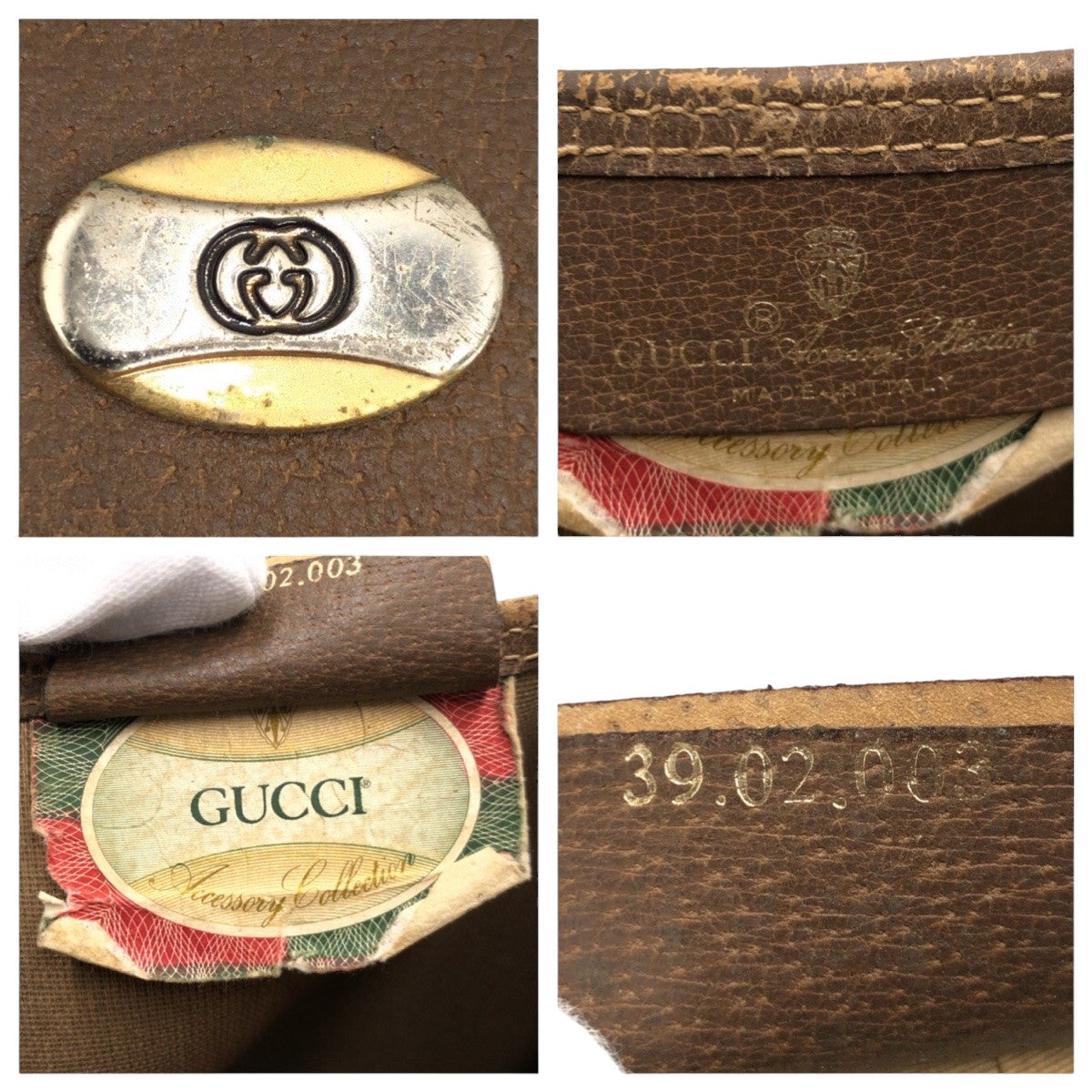 Luxury Gucci Trending 2025 Vintage Sherry Line GG Pattern Tote Shoulder Bag