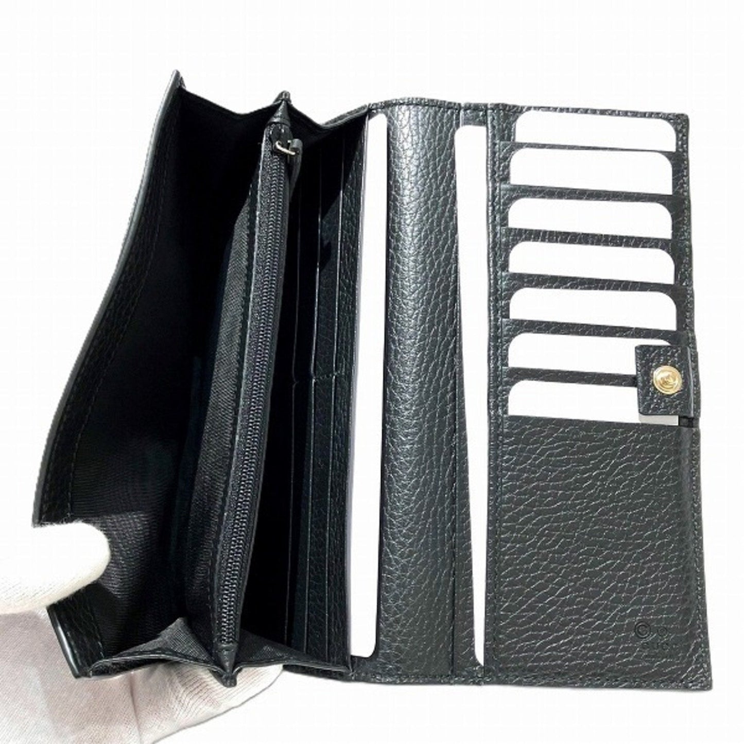 Gucci Interlocking G  Leather Wallet  ()