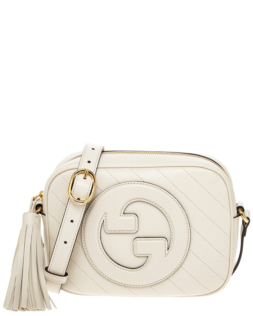 Luxury Gucci Trending 2025 Blondie Small Leather Shoulder Bag