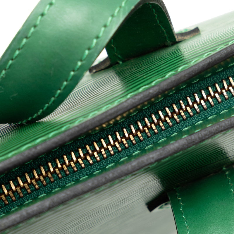 Louis Vuitton Epi Sandjack Handbag M52274 Borneo Green Leather  Louis Vuitton