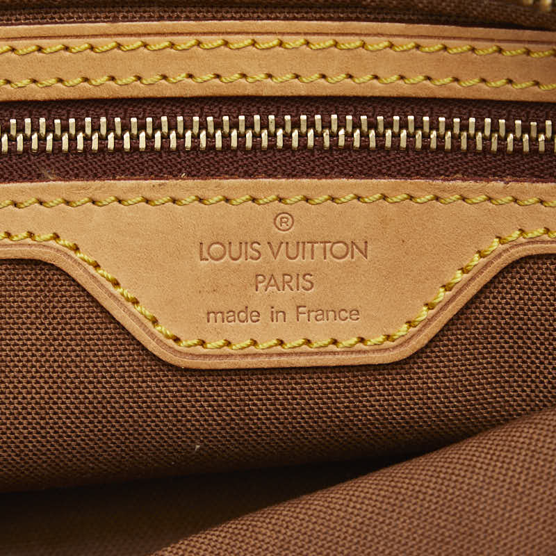 Louis Vuitton Monogram Trolley  Shoulder Bag M51240 Brown PVC Leather  Louis Vuitton
