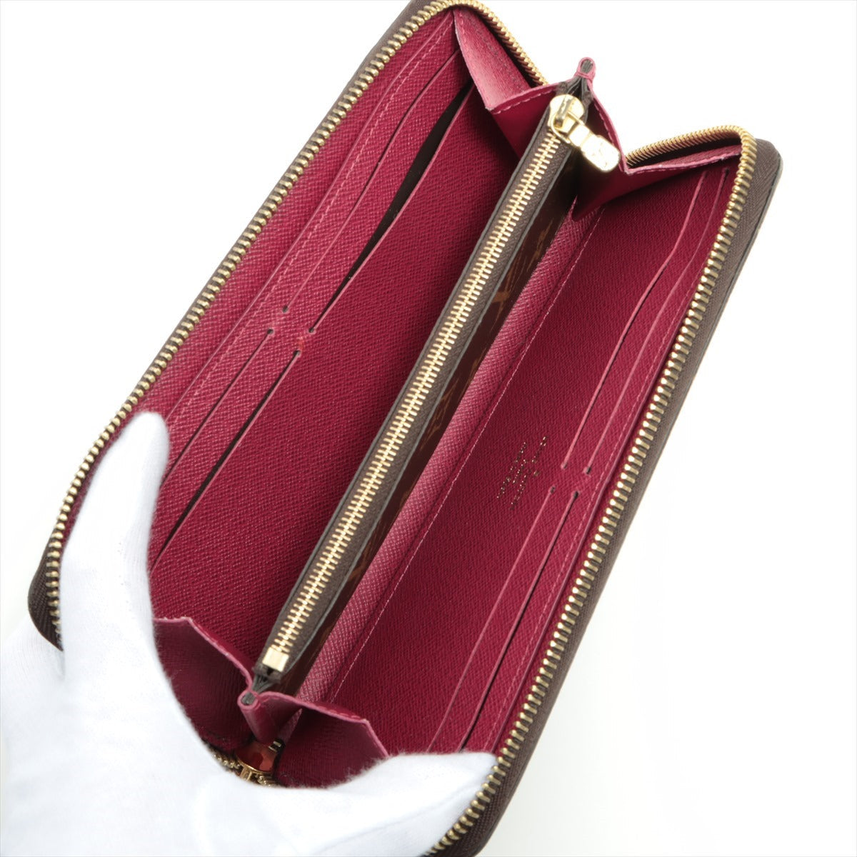 Louis Vuitton Monogram Portfolio Clemens M60742 Round  Wallet