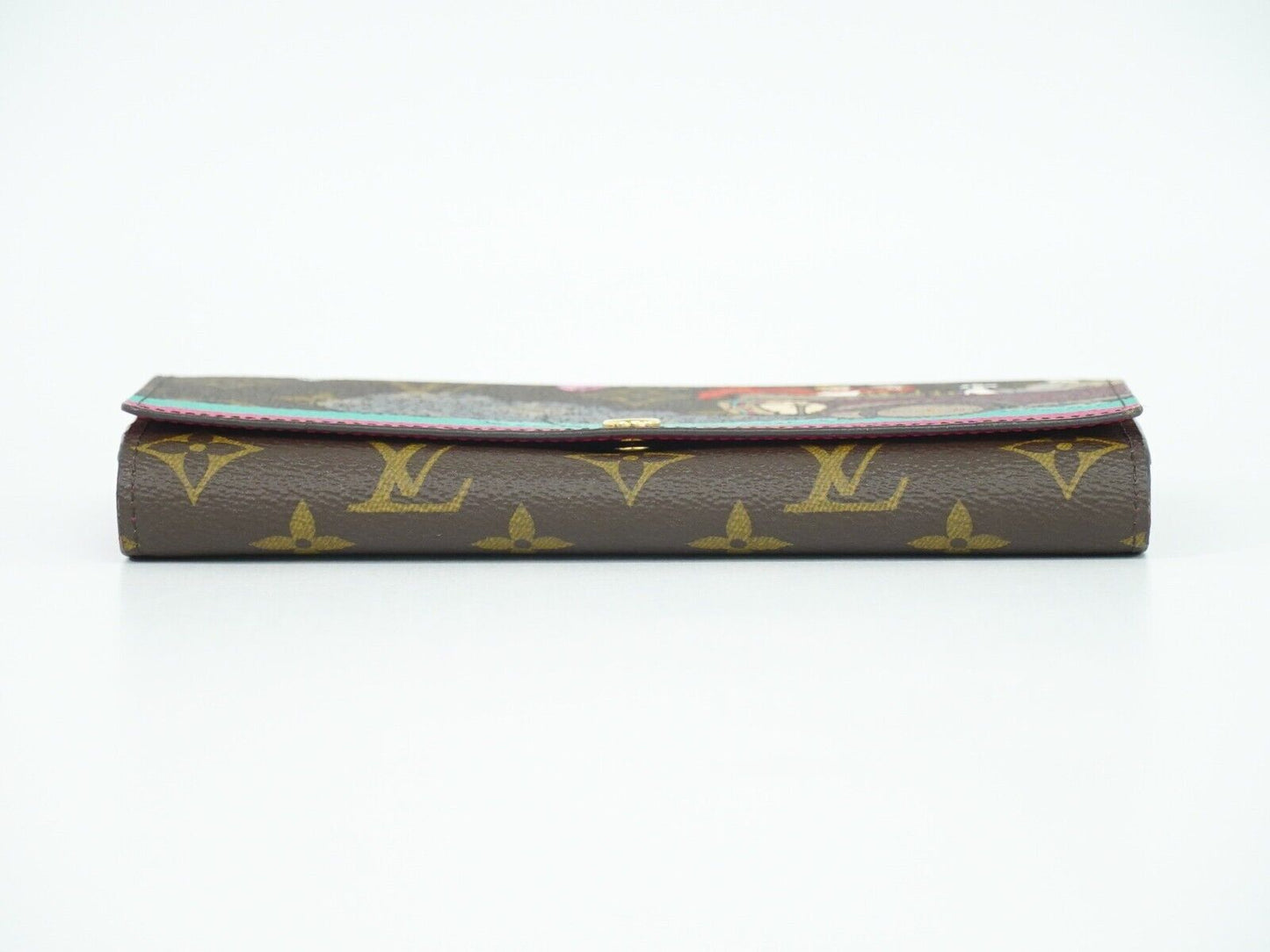 Louis Vuitton Sarah  Canvas Wallet  ()