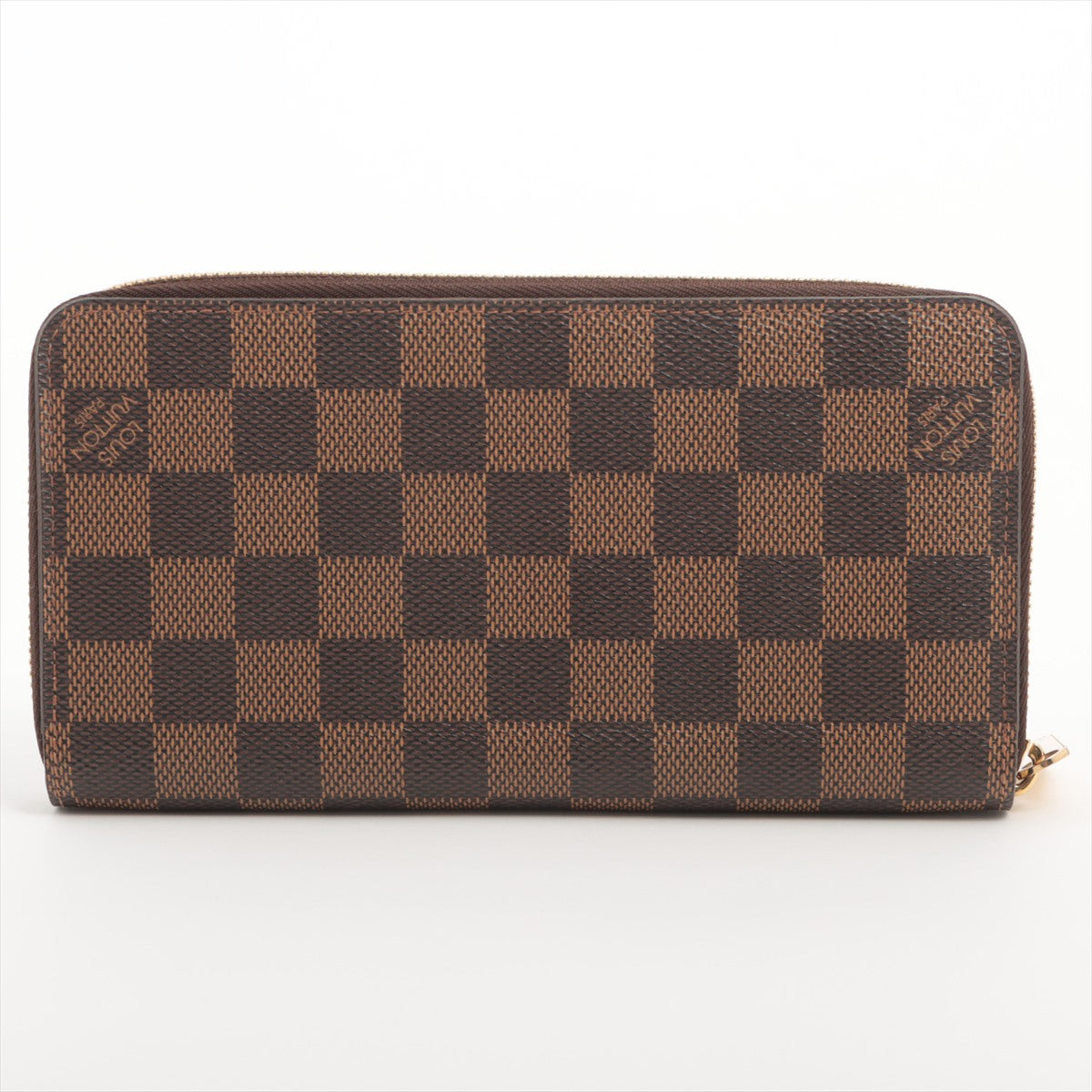 Louis Vuitton Damier Zippie Wallet N41661 Brown Round Zip Wallet